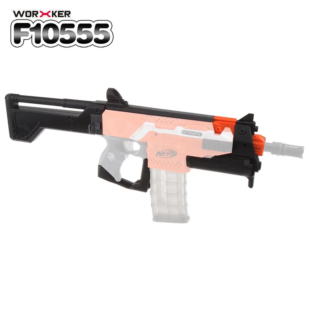 

Black Environmental PLA Material 3D Printing Modularization NO.190 TS Sculpt Set Barrel Kit Suitable for Nerf Stryfe