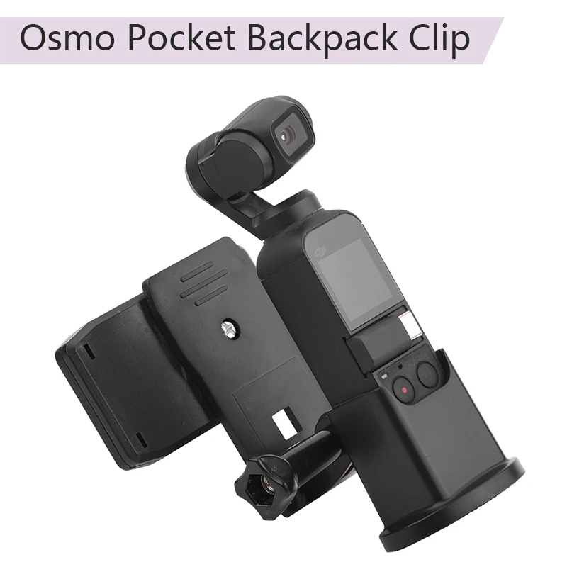 

DJI Osmo Pocket Backpack Clip Clamp Adapter Stand Expansion Bracket Mount Base for Osmo Pocket Handheld Gimbal Accessories Parts