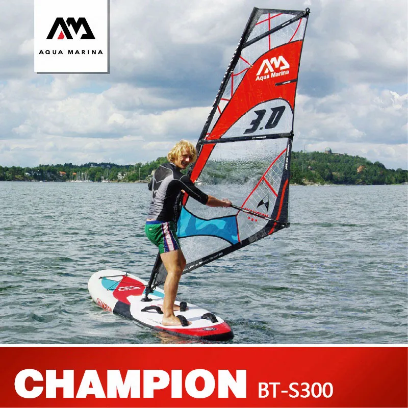 

AQUA MARINA CHAMPION Kiteboards Inflatable Stand Up Paddleboard Wind Surf Board Surfing Sail Board SUP Paddle Board With Sail