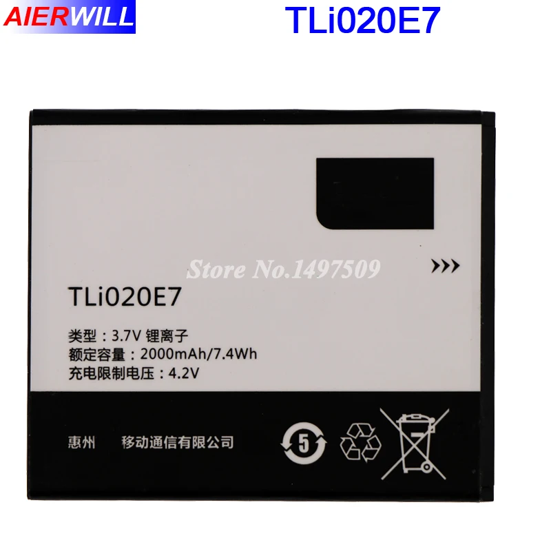 Аккумулятор TLi020E7 для TCL S700T батарея Alcatel One Touch Pop C7 7041D аккумулятор 2000 мАч|battery for|alcatel