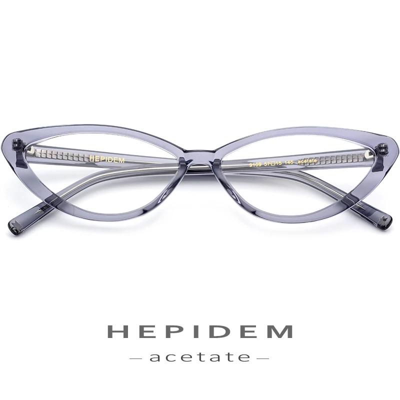

Acetate Cat Eye Glasses Frame Women Brand Designer Transparent Spectacles Eyewear Woman Myopia Optical Prescription Eyeglasses