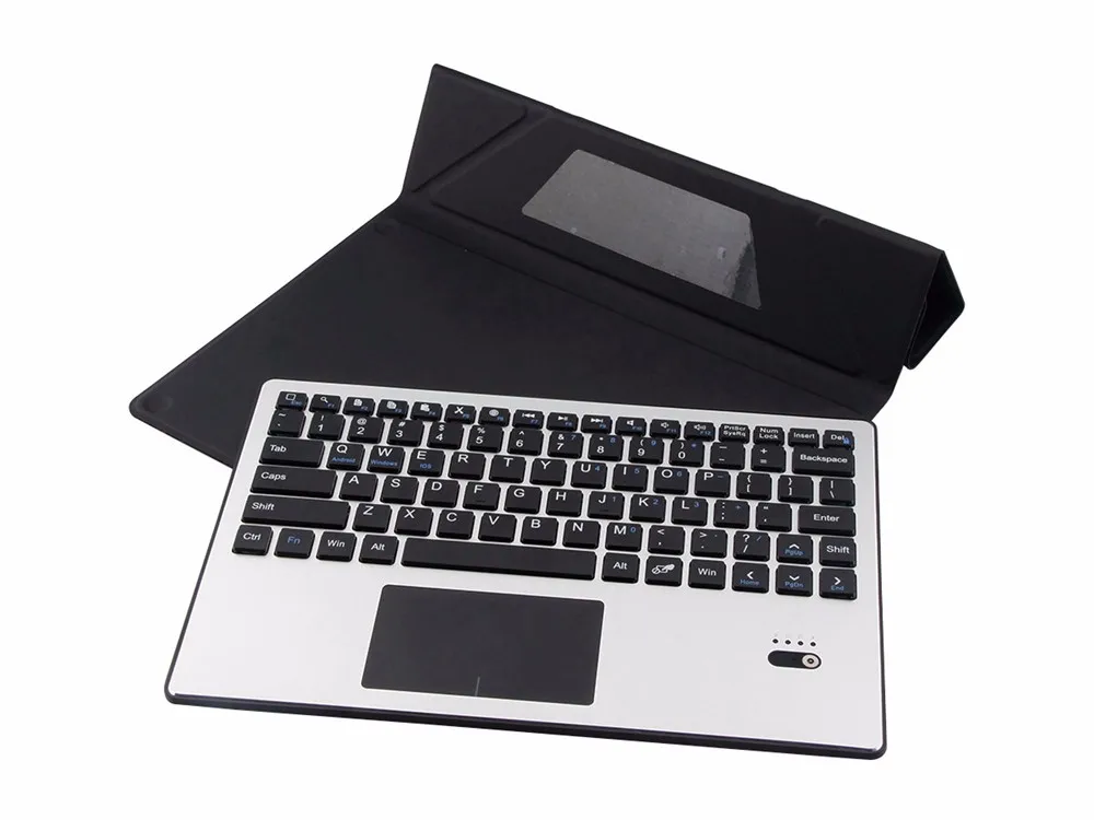 Для samsung Galaxy Tab S4 10,5 T830 T835 защитный чехол из искусственной кожи с подставкой+ Съемная алюминиевая Bluetooth сенсорная клавиатура
