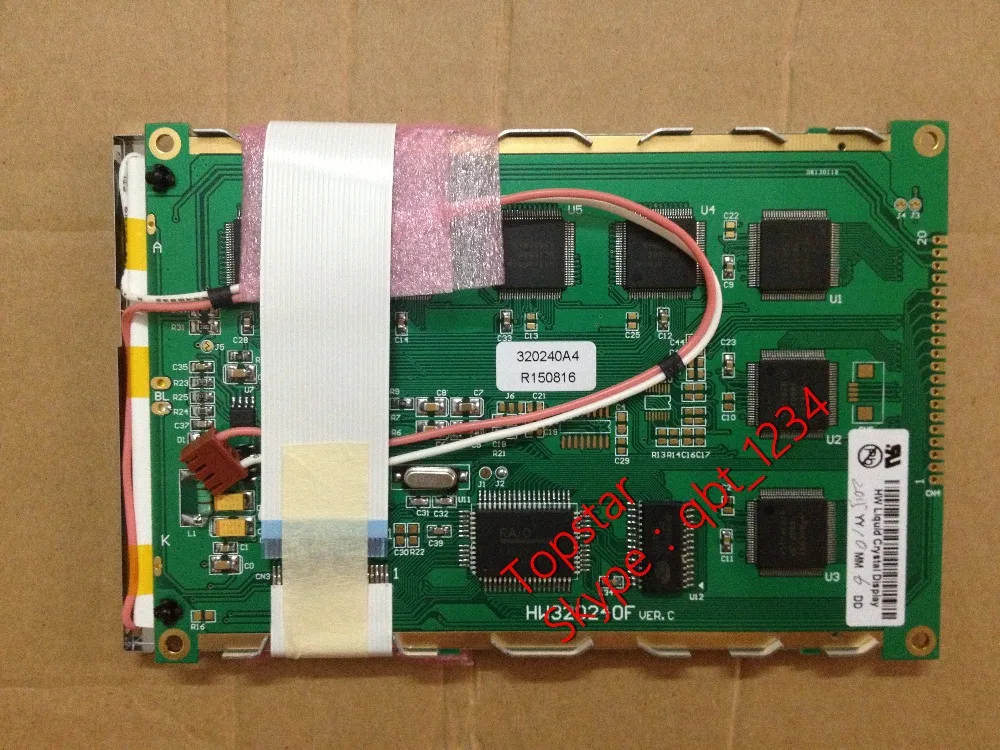 

New 320240A4 AG320240A4 AG320240A1 Cable 24Pins AMPIRE Fire protection system LCD Panel Made in Taiwan 12 months warranty