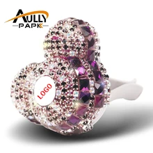 Изготовленный На Заказ Автомобильный логотип, парфюм, алмаз, кондиционер на выходе, зажим, украшение, автомобильный освежитель воздуха, автомобильный Стайлинг, женские духи, 100