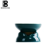 Винтажный Чайный фильтр Китайский кунг-фу чайный сервиз аксессуары зеленый керамический фарфоровый позолоченный кофейный фильтр чайный слив чайная посуда