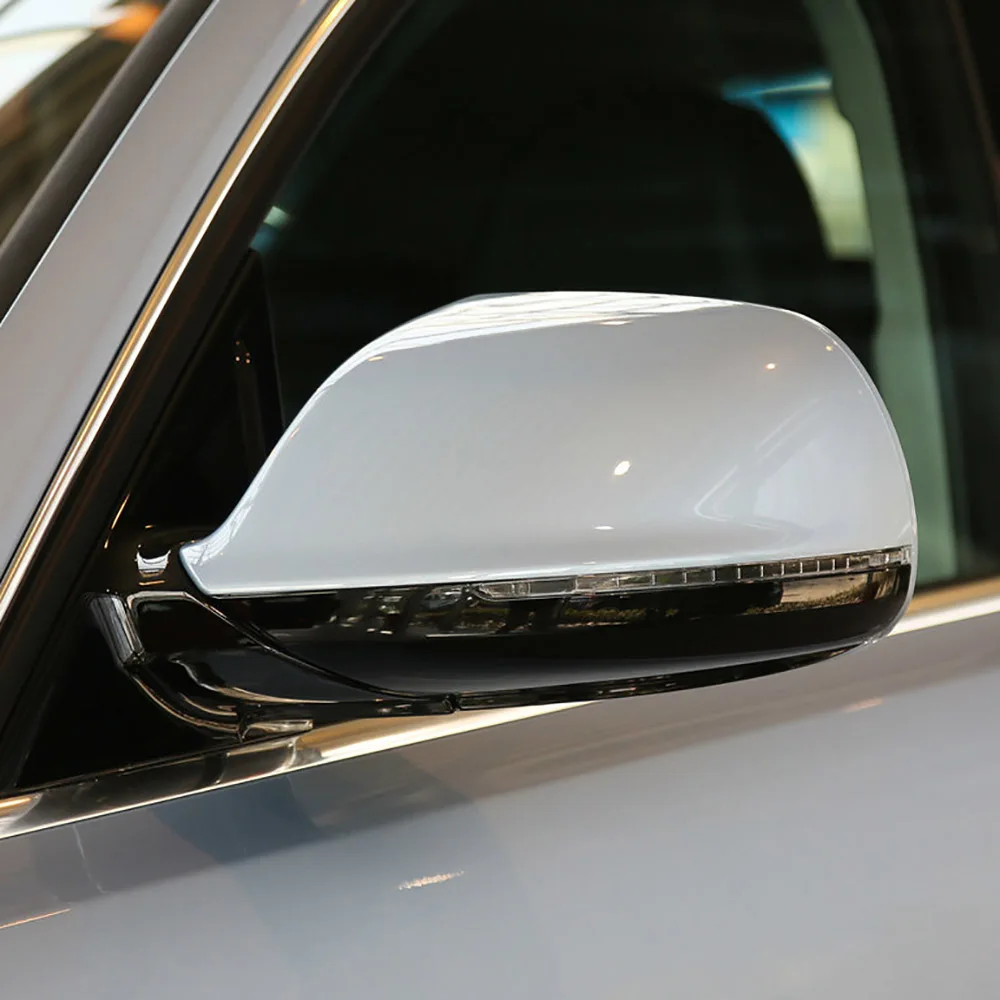 9 контактов мощность с подогревом и регулируемое стекло светодиодный сигнал поворота боковое зеркало для Audi Q5 09