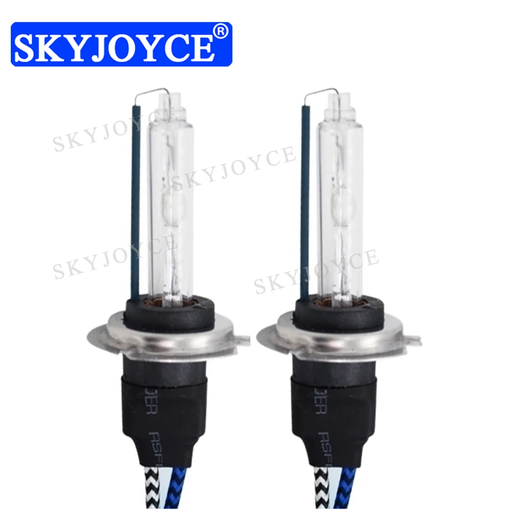 SKYJOYCE AC 12V 55W Супер быстрая яркая HID лампа 5800K Автомобильная фара Лампа H1 H7 H11 9005 9006