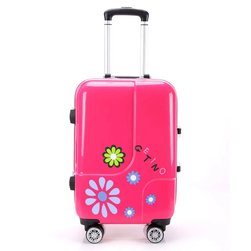 

Women Travel Luggage Case Spinner suitcase Men Travel Rolling Case On Wheels 20 24 Inch Lady Travel Wheeled Suitcase trolley bag