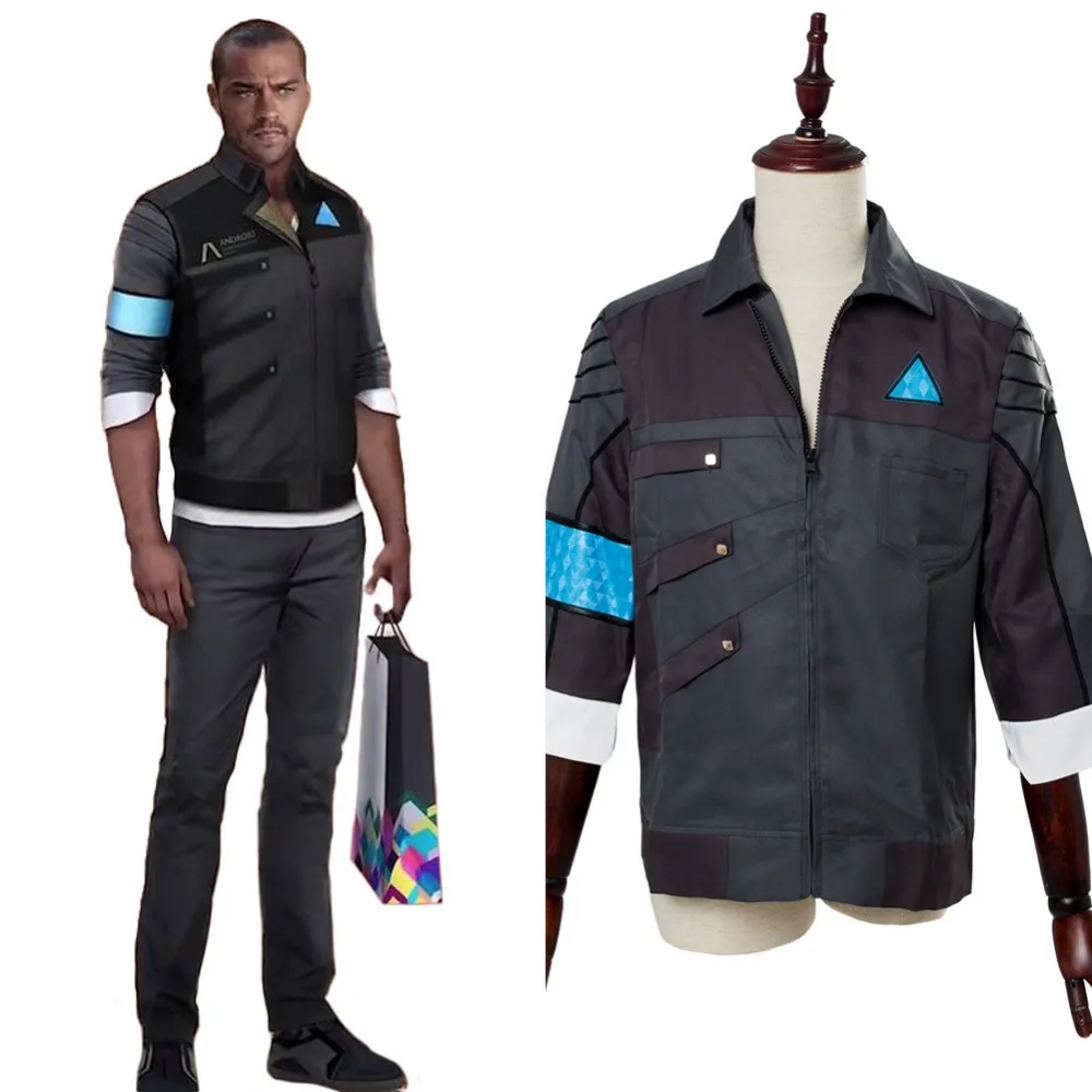 

Detroit: Become Human Cosplay Costume Markus RK200 Casual Coat Suit Jacket Housekeeper Android Uniform Outfit Halloween Costumes
