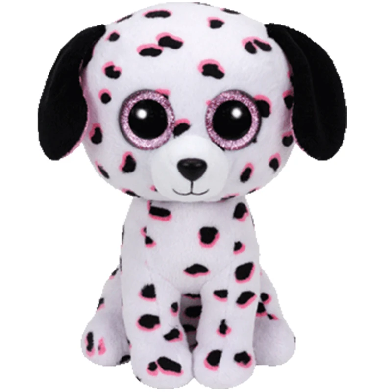 

Ty Beanie Boos Animals Georgia The Dalmatian Dog Plush Toy 15cm