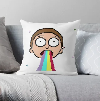 

RICK AND MORTY GOODBYE MOONMEN Pillow Covers Cases Pattern Nordic Cover Cushion Pillowcase Square Print