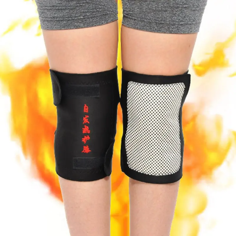 

2 Pcs Health Care Tourmaline Self-Heating Knee Pads Far Infrared Magnetic Therapy Spontaneous Heating Pad