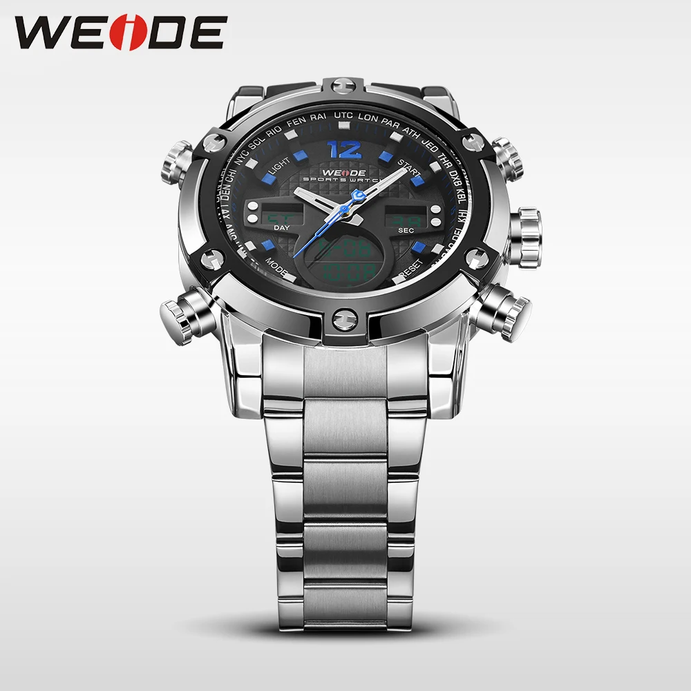 WEIDE СВЕТОДИОДНЫЙ дисплей Люксовый Бренд Горячей Продажи Множественный Часовой