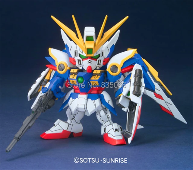 Японские Аниме фигурки Gundam SD BB 366 Крыло EW робот экшн пластиковые модели наборы