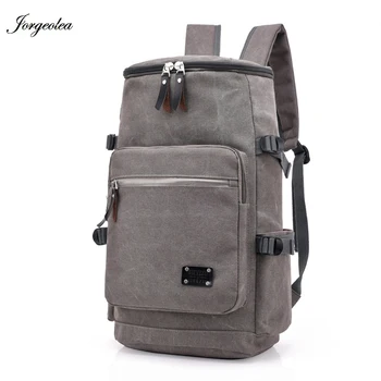 

Jorgeolea Men Fashion Outdoor Travel Large Capacity Shoulders Bag Backpack Male Business Notebook Backpack E1014