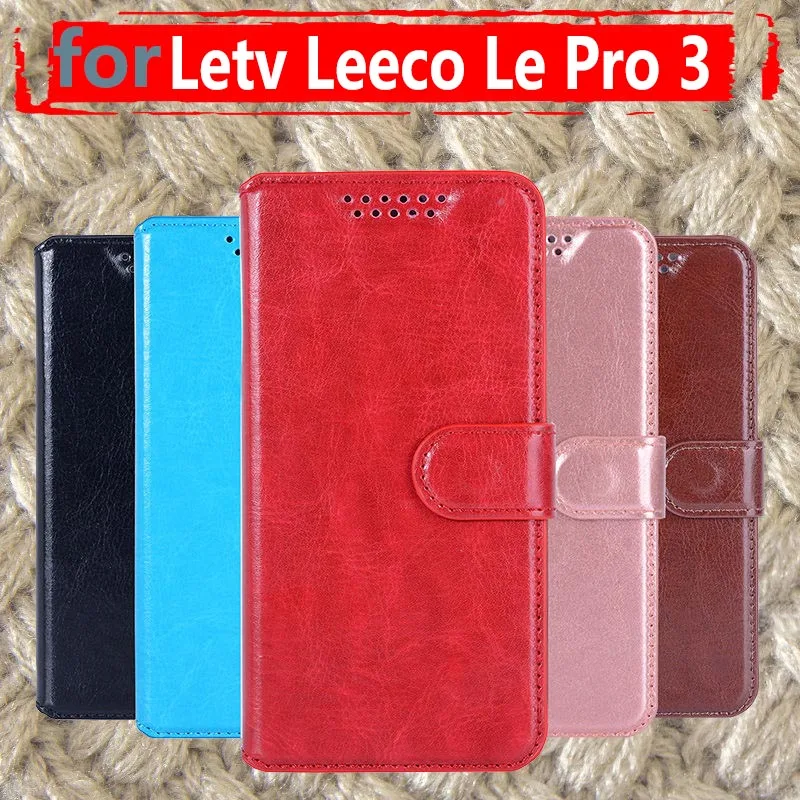 

For Leeco Le Pro 3 Ai Edition Case Flip Cover PU Leather Phone Case For Letv Leeco Le Pro 3 Ai Edition X651 X650 Le Pro3 Case