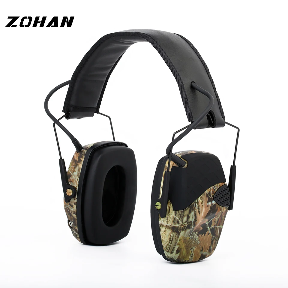 ZOHAN Electronic Earmuff NRR 22DB Tactical Hunting Ear Plugs Electronics Protection Shooting Ear Muffs Tactical Earplugs Shoot ZOHAN Electronic Earmuff NRR 22DB Tactical Hunting Ear Plugs Electronics Protection Shooting Ear Muffs Tactical Earplugs Shoot