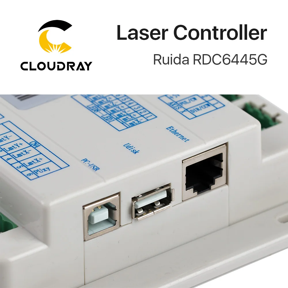Koop Ruida RDC6445 RDC6445G Controller Voor Co2 Lasergravure Snijmachine Upgrade RDC6442 RDC6442G