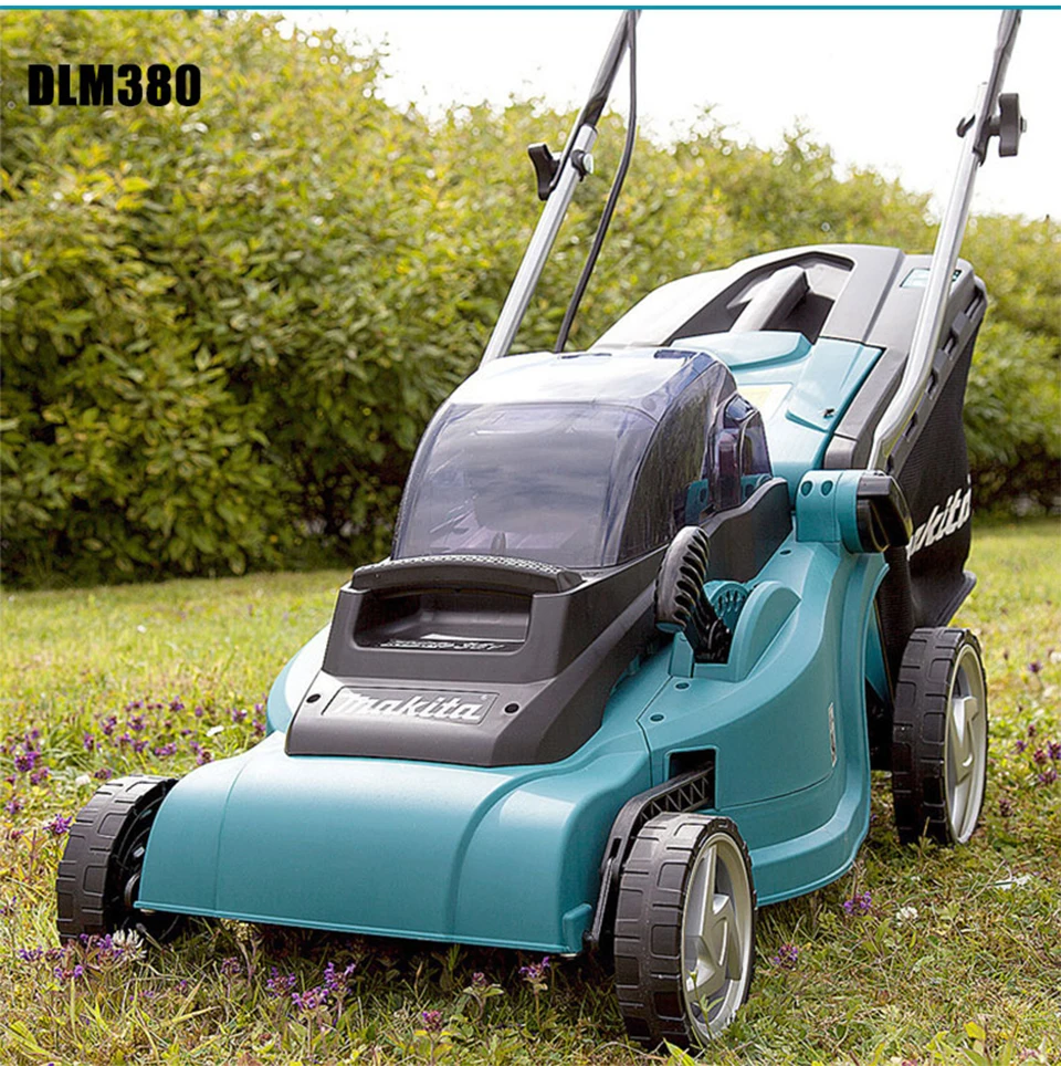 Япония Makita DLM380Z аккумуляторная газонокосилка ручная нажимная газонокосилка просечник DLM431 3700 об/мин три версии на выбор