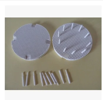 

2 Pcs plate with 20 pcs porcelain nails Dental Lab Porcelain Section Sintering Plate