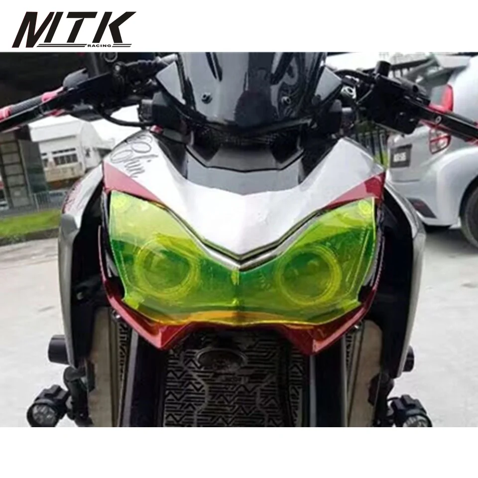 MTKRACING Motorbikes Z 900 Accessoris Acrylic Headlight Protector Cover