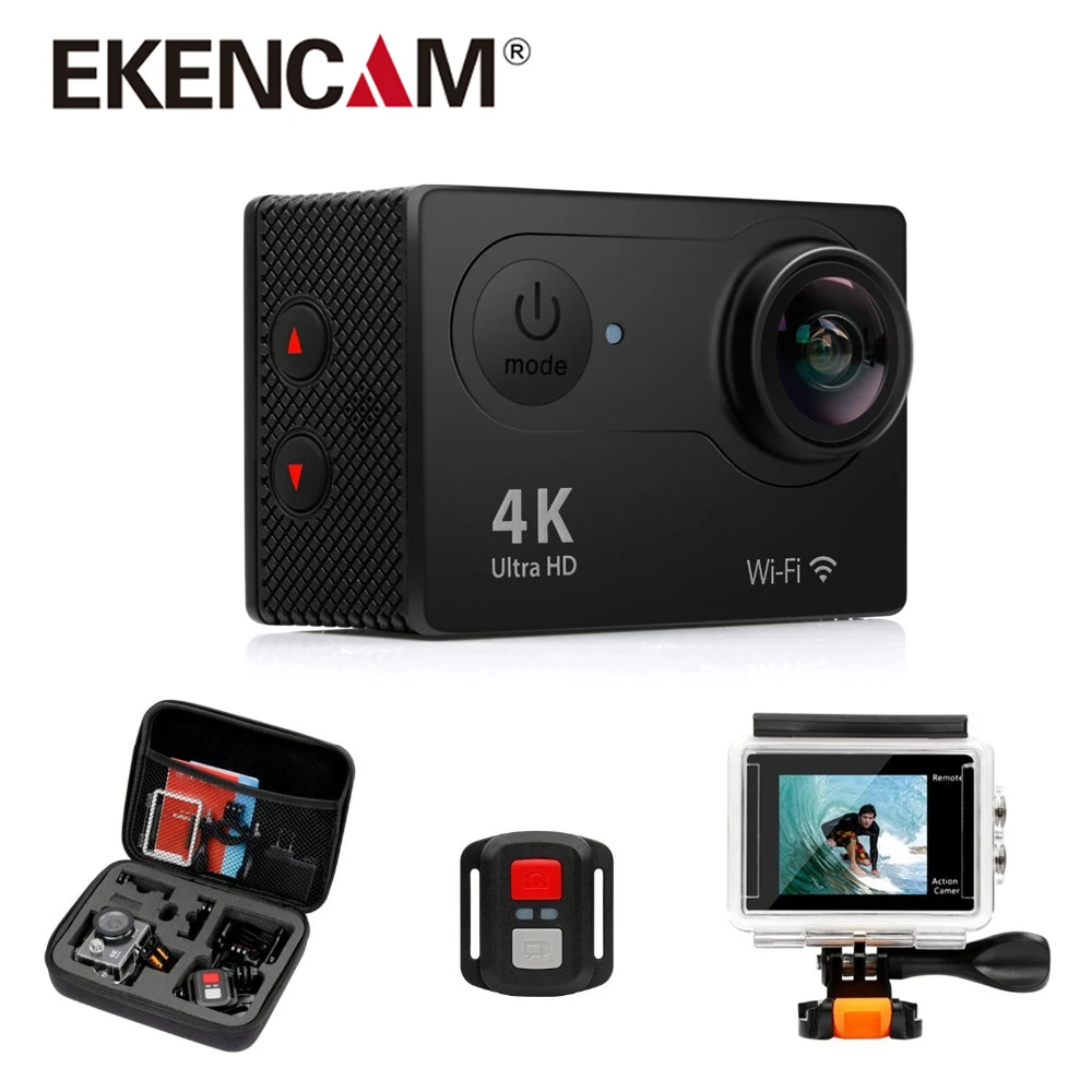 

Traditional h9 H9R Camera 4K@25fps Ultra HD 30m waterproof 2 inches LCD Screen Wi-Fi Remote 12MP 170D Wide Angle Sports Camera