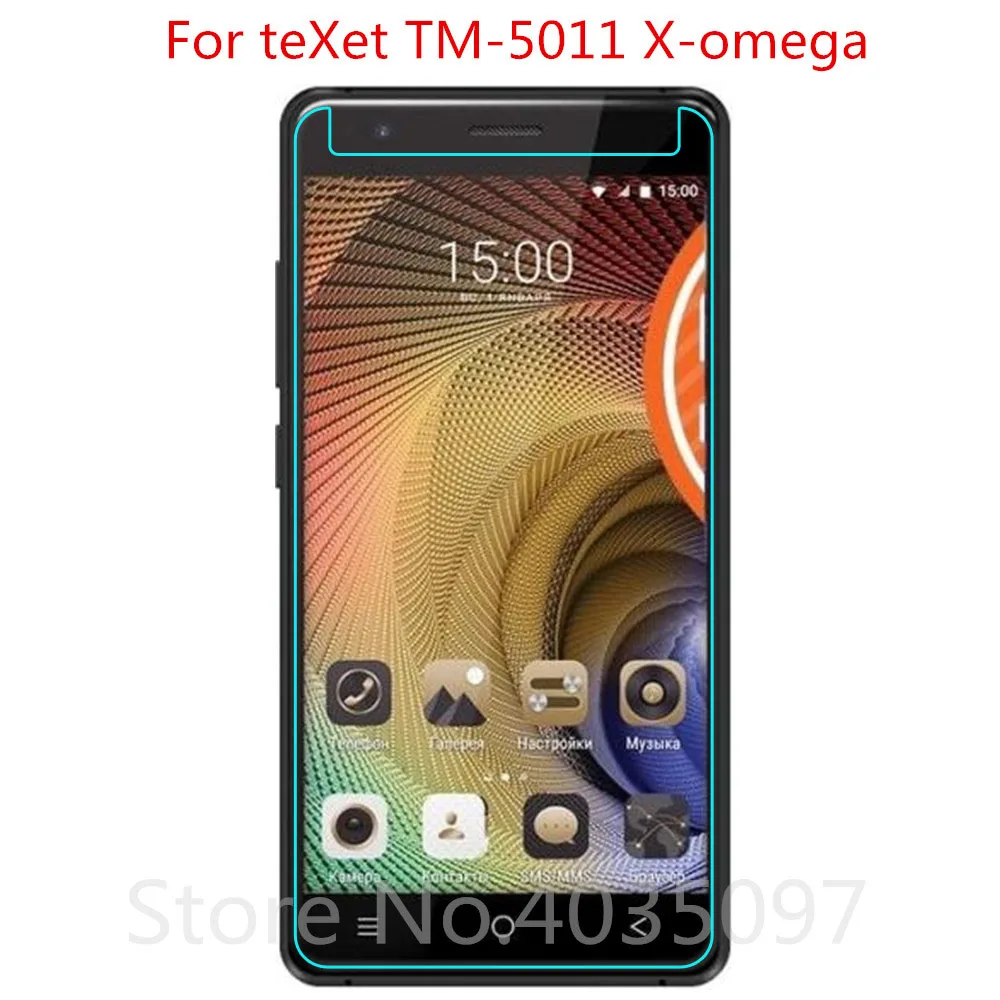 9H Premium Tempered Glass For teXet TM-5011 X-omega Screen Protector Toughened protective film | Мобильные телефоны и