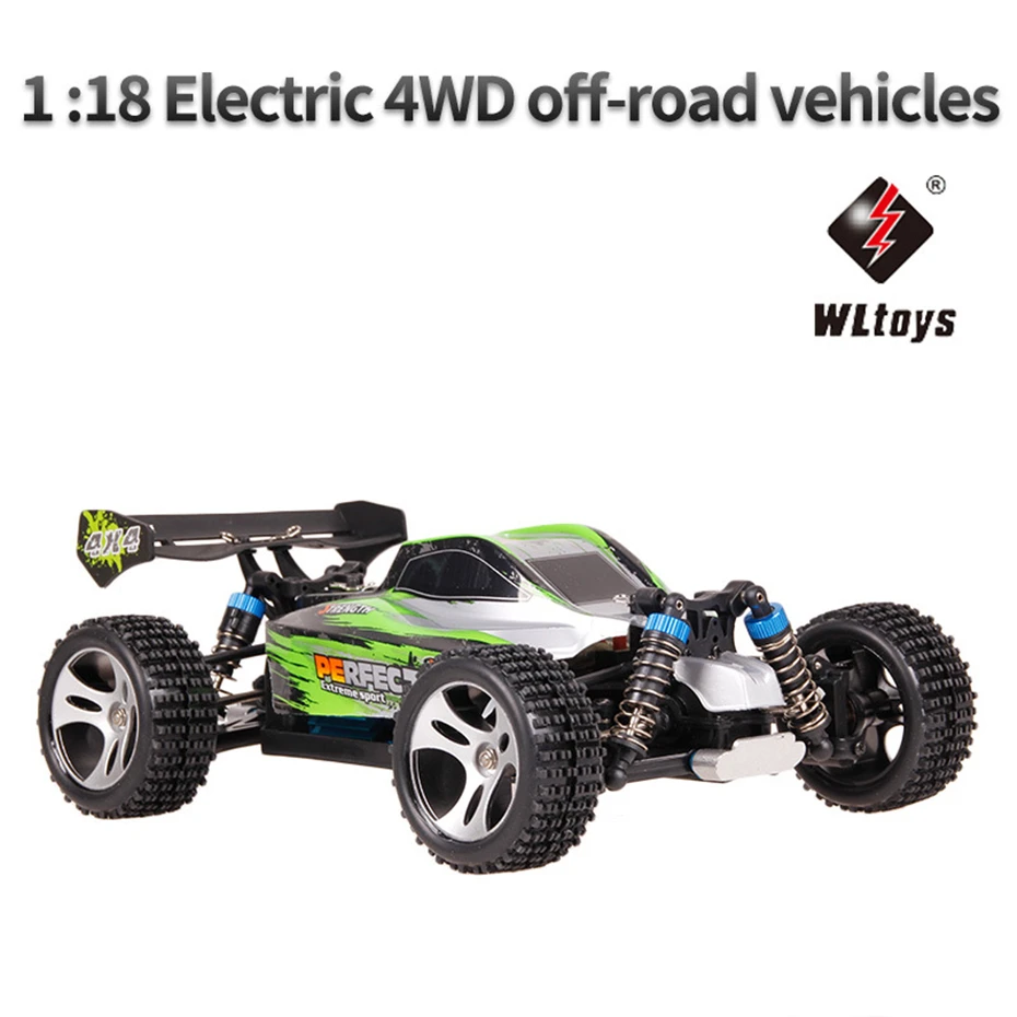 Wltoys A959A/A969A/A979A 1:18 внедорожник Радиоуправляемый автомобиль 2 4G 4WD 45 км/ч