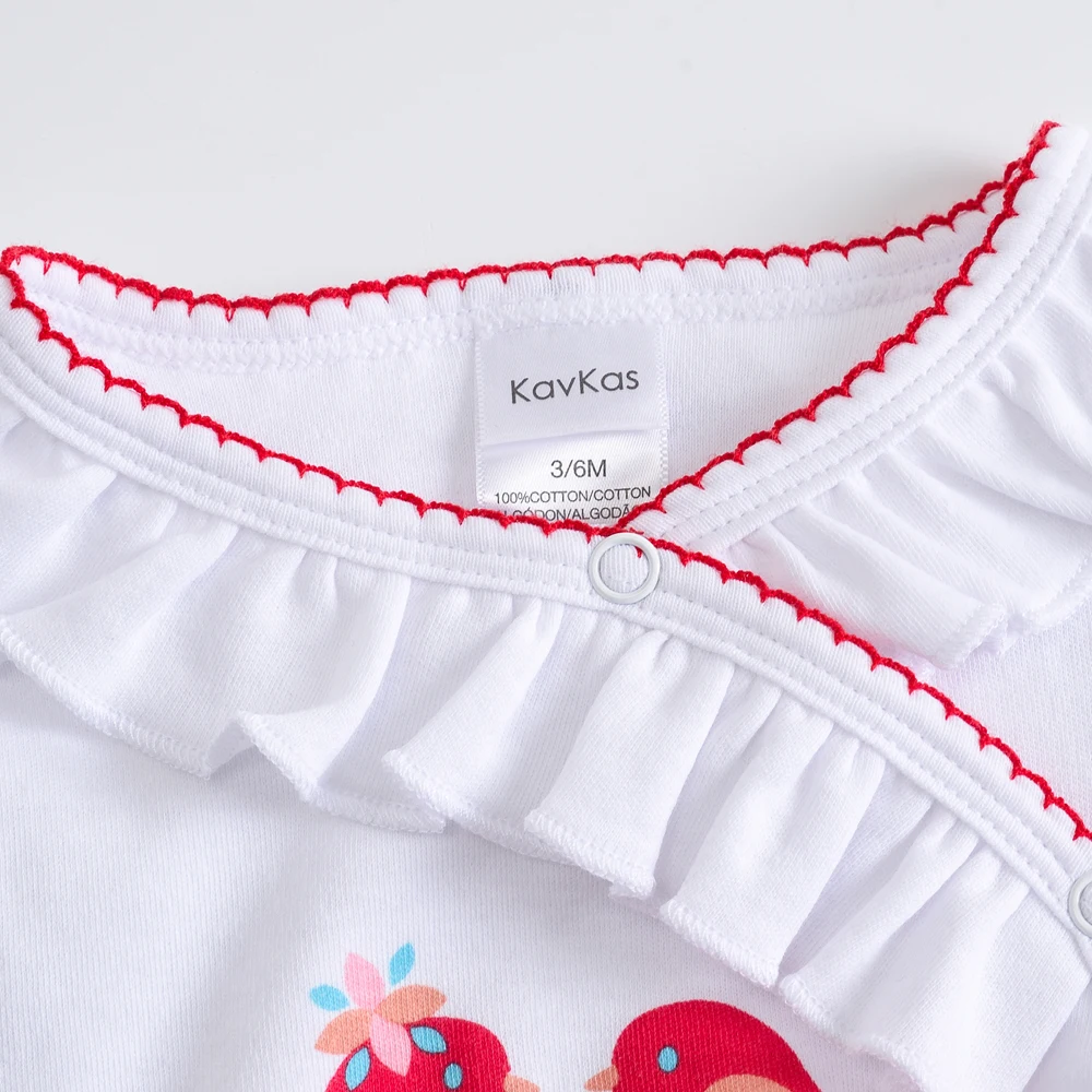 Kavkas Roupa De Bebes Infantil Menina, комбинезон с длинными рукавами для новорожденных мальчиков, комплект из 2 предметов, 3 шт., 5 шт., комплект одежды