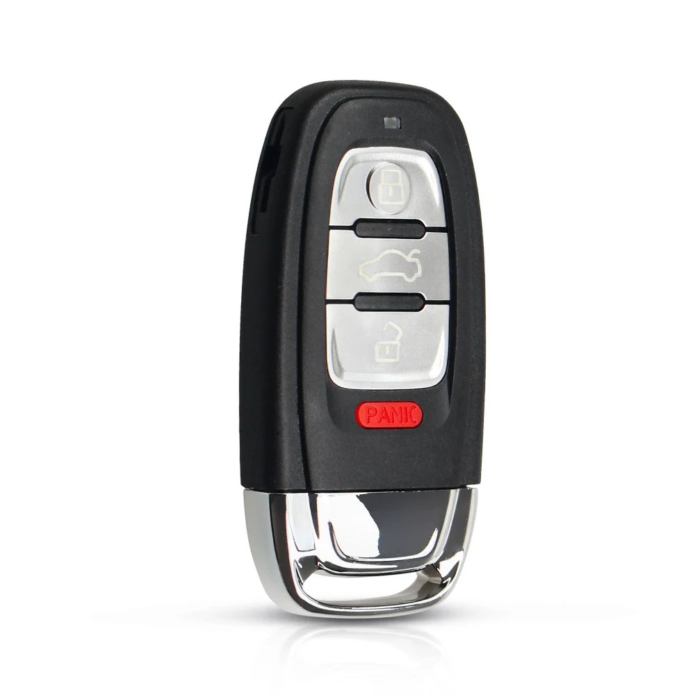 KEYYOU 3+ 1 кнопка для Audi A3 A4 A5 A6 A8 Quattro Q5 Q7 брелок умный дистанционный ключ 315 МГц ID46 чип FCC ID: IYZFBSB802 2009