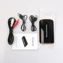 Беспроводной Bluetooth 4,1+ EDR Мини приемник Bluetooth аудио Музыкальная Коробка 3,5 мм RCA для Hifi динамик автомобиля AUX аудио системы устройств ПК SP02