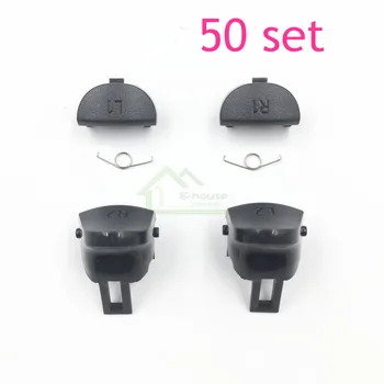 

50 Sets JDS 040 JDM 040 New Version Controller L1 R1 L2 R2 Trigger Button with Spring Replacement For PS4 Pro controller