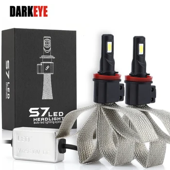 

2PCS H7 H1 Car LED H11 H8 H9 H4/9003/HB2 9004/HB1 9007/HB5 12V Car Headlight Driving Lamp Auto External Lights Front Fog Bulb BJ