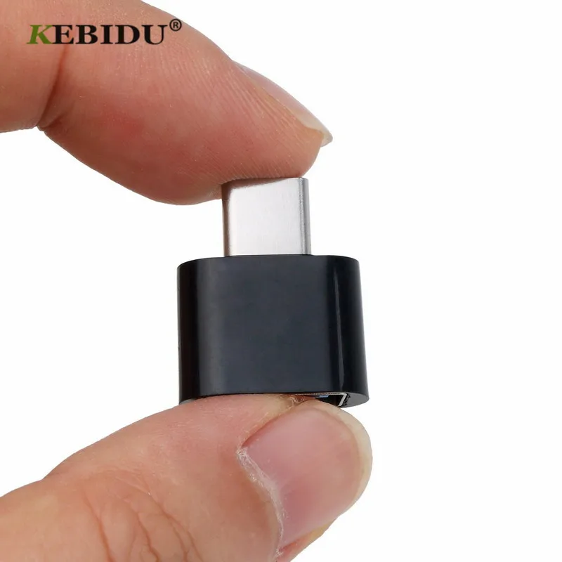 

kebidu USB 3.0 Type-C Adapter OTG Cable Type C USB-C OTG Converter USB 3.0 Female to Type C Male Converter for Android Phones