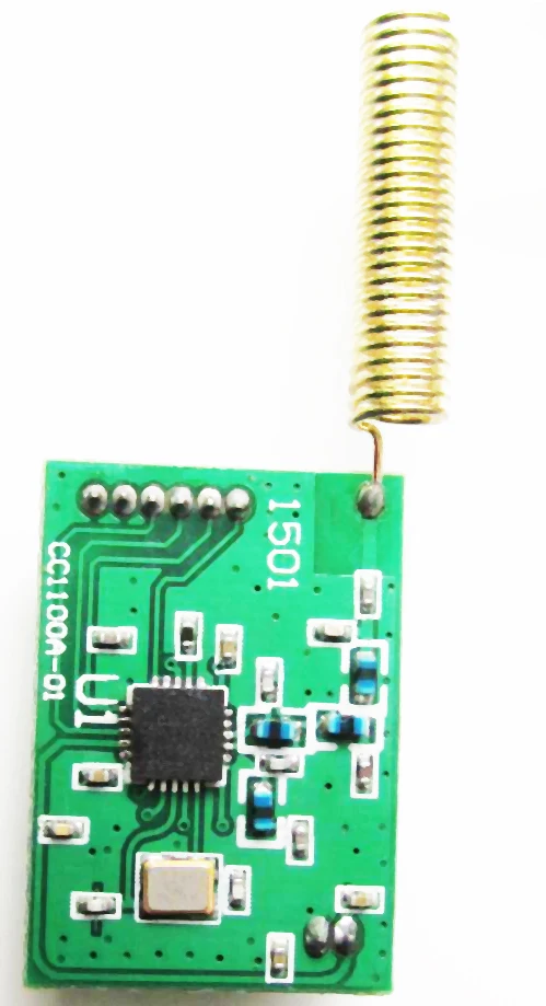 

CC1101 Wireless Module 433M 1.27MM including spring antenna