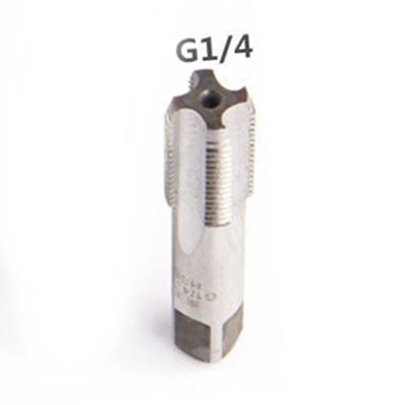 

G1/8 1/4 3/8 1/2 3/4 High Speed Steel Machine Straight Taper Pipe Tap For Repair