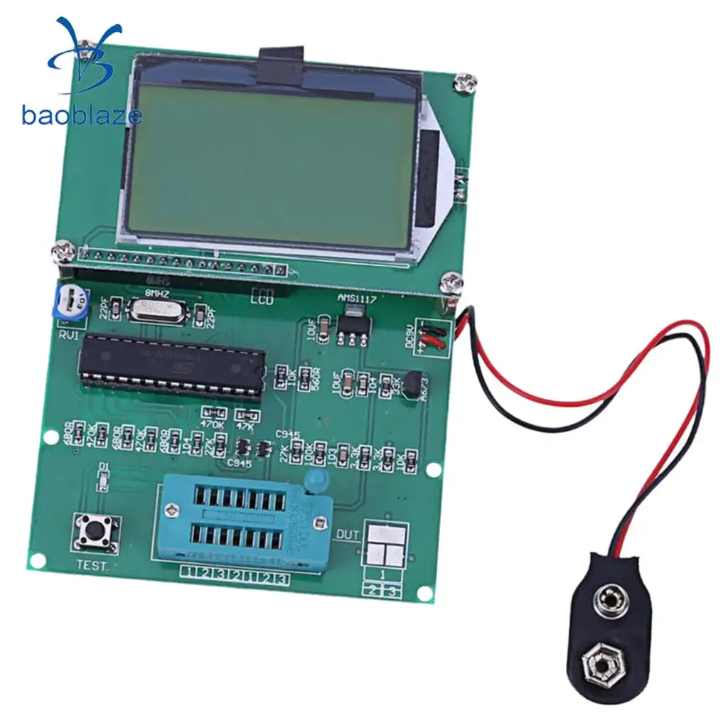 

GM328 Transistor Tester Capacitance Meter LCD Display Diode Measurement