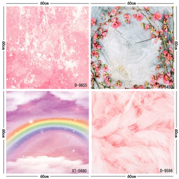 

Pink Flower Floral backdrops cloud background photography backdrops photo studio props newborn close up food pets drops ZH-14