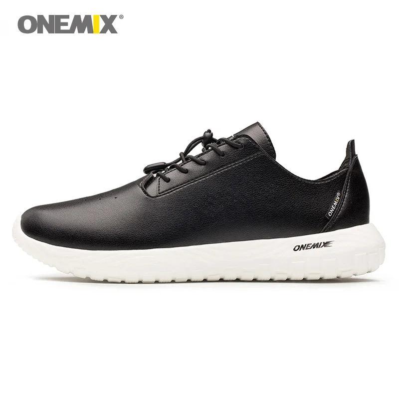Onemix женские кроссовки для женщин из микрофибры, дизайнерские кроссовки для бега, уличные спортивные носки для ходьбы, спортивные кроссовки - Цвет: Black White B