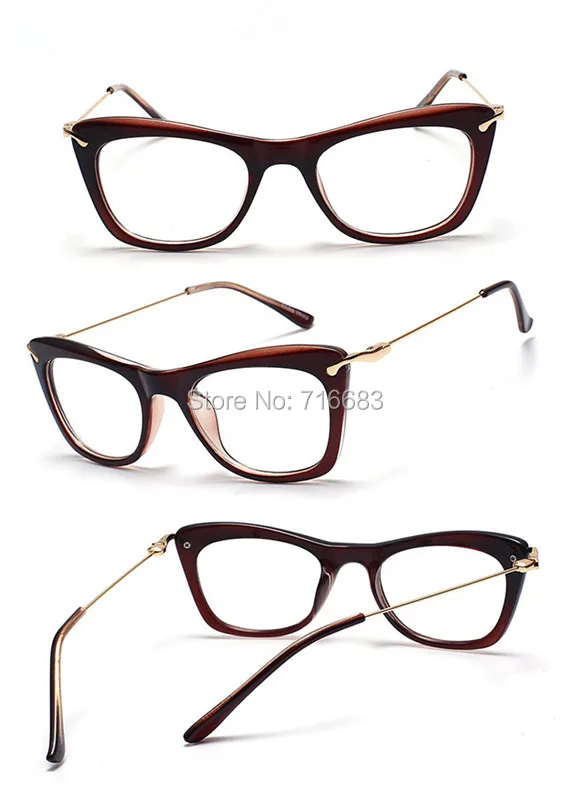 Agstum Для женщин полная оправа прозрачные линзы multi очков Рамки оптика очки Мода 8 цветов Очки