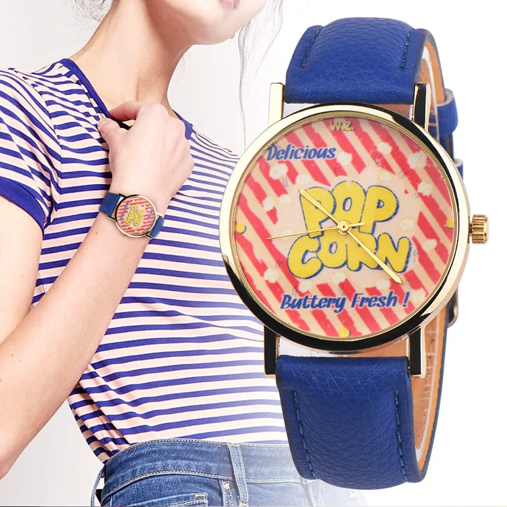 Fashion Women Watch 2019 Funny Novelty Wrist Watch Luxury Casual Rose