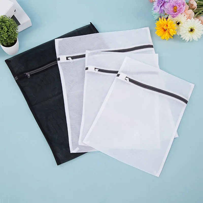 حديثا 4 قطعة/المجموعة شبكة سستة الغسيل أكياس الصدرية الملابس الداخلية غسل حقيبة سفر تخزين بسيطة أدوات منزلية TE889