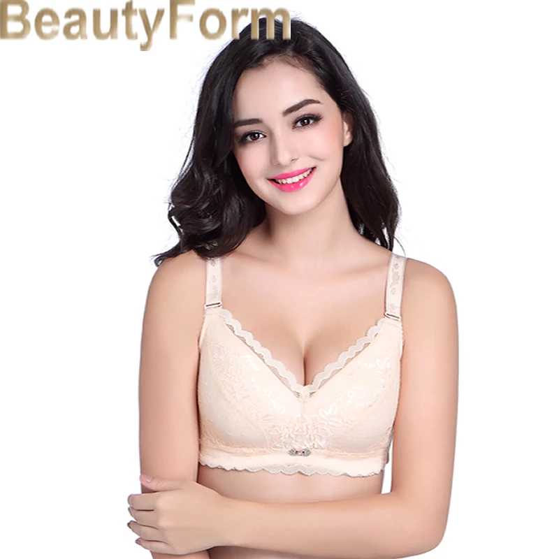 

8748 Seamless Mastectomy Bra Comfort Pocket Bra for Silicone Breast Forms Artificial Breast Cover Brassiere Underwear