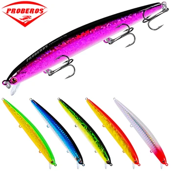 

10pc Bassbait Exported to Japan 10 color Fishing Bait Minnow Lures 13.5g-0.48oz/12.5cm-4.92" Fishing Lure 6# Hook Fishing Tackle