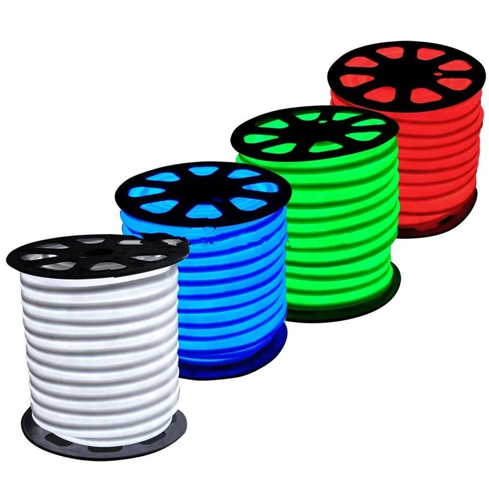 Светодиодная неоновая лента SMD 5050 220 В переменного тока 80 светодиодов/м|neon box|neon light