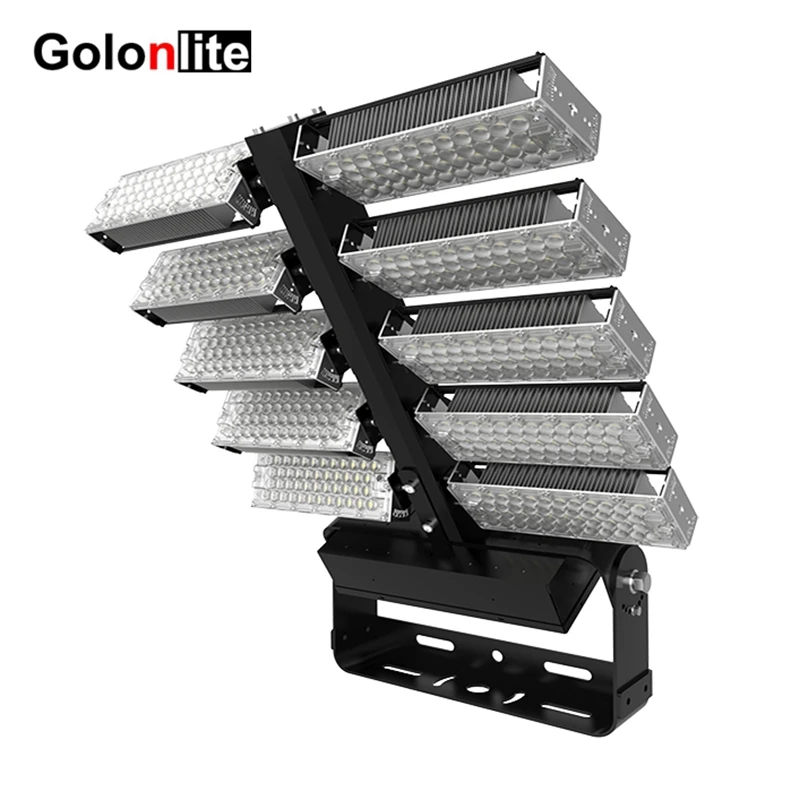 Golonlite проектор LED наружные 500W 1000W 1500W 1200W 800W 600W прожектор спорта теннисного корта поле высокая мачта IP65 Meanwell SMD5050