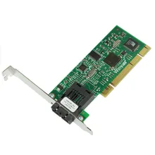 PCI 100 м Волокно Ethernet Server карточки одиночный режим SC 1310nm 25 км оптический трансивер