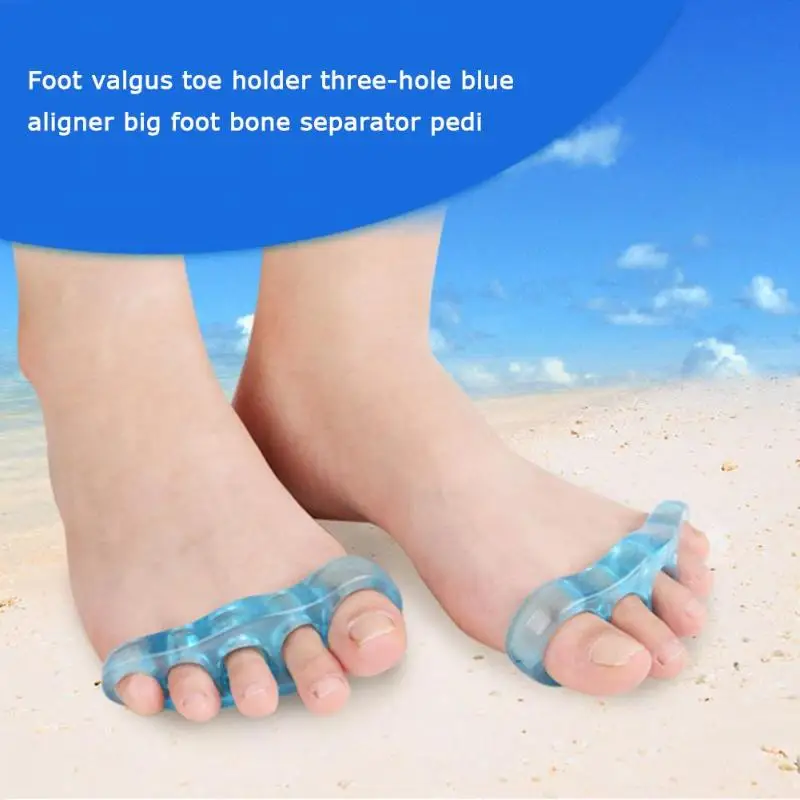 4 шт. силиконовый разделитель для пальцев ног распорка Valgus коррекция для маникюра для педикюра, на палец сепараторы для ухода за ногами