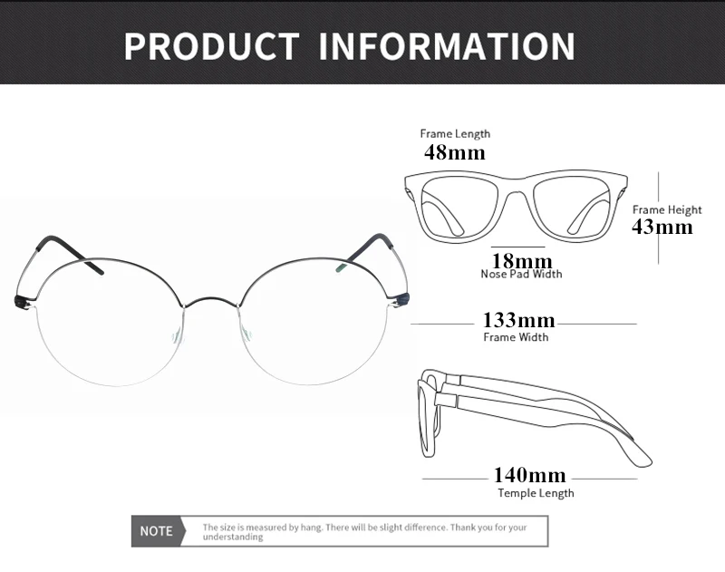 Ручная работа, легкие титановые очки, винтажные круглые мужские очки, оптические очки, оправа, мужские корейские очки, женские очки