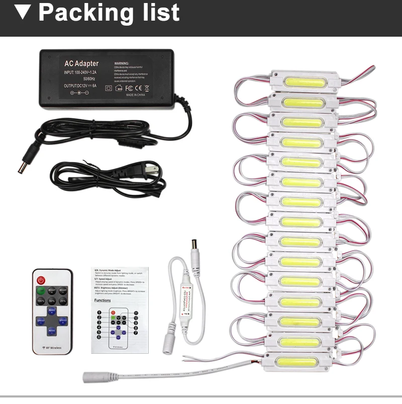 220v cob led module 110v advertising lamp under cabinet showcase display backlight (9)